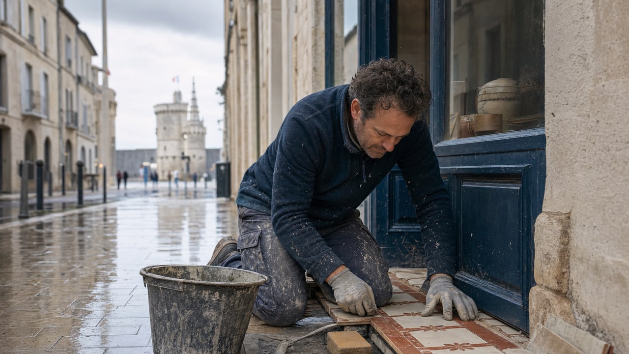 Carrelage sol — Carreleur à La Rochelle